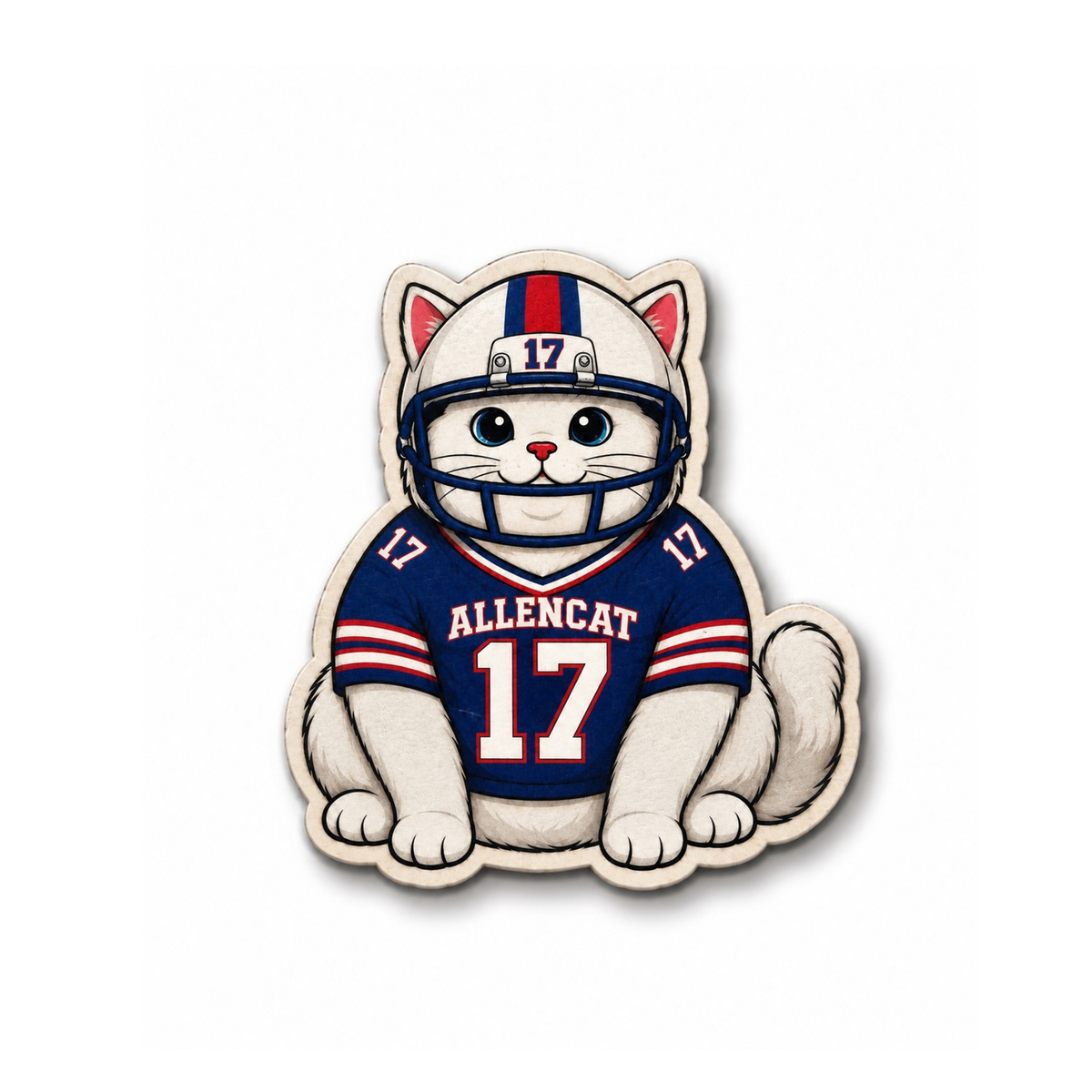 Small Allencat Magnet