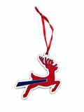 Red Reindeer Ornament