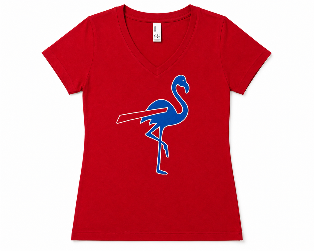 Women's Flamingo Game Day T-Shirt