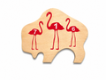 6" Flamingo 716 Coaster