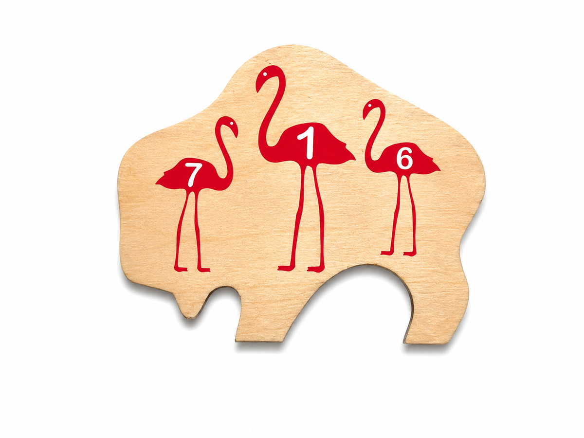 6" Flamingo 716 Coaster