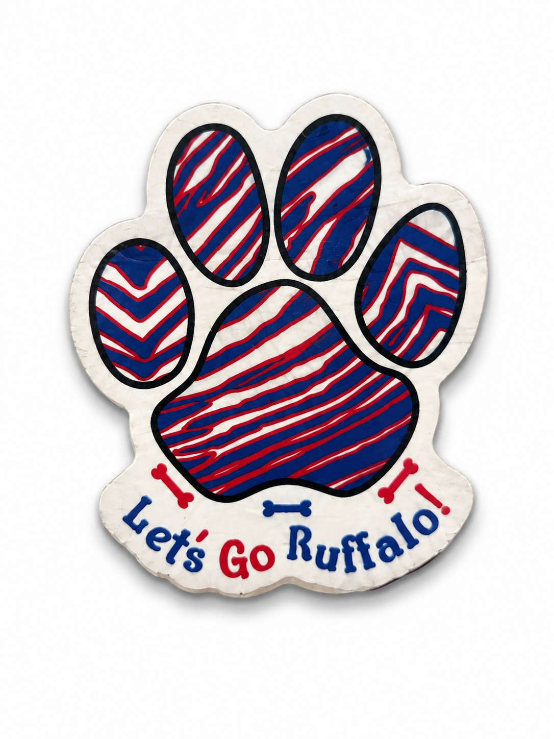 Small Let's go Ruffalo Magnet