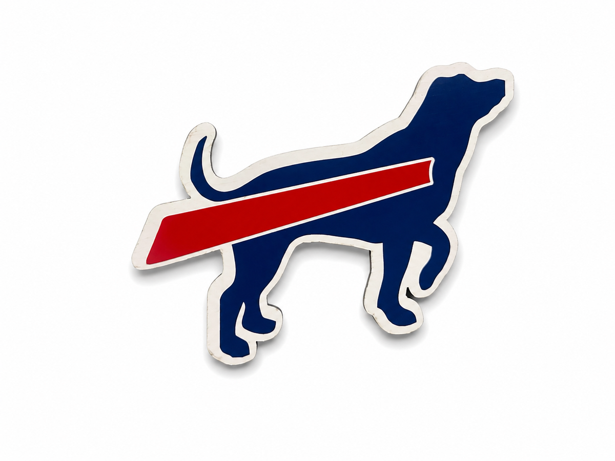 Small Walking Dog Magnet